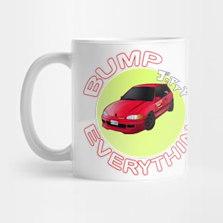 Initial D, Bump Everything #civicdriver (design 2.0) Mug